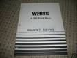Oliver White tractor 4-180 Delivery Service manual