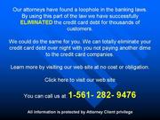 You Want To Abolish Card Dues and Balances? Consult Us Today!