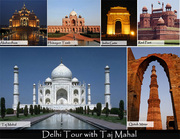  Experience the mysterious Land - Delhi with Taj Mahal tour 