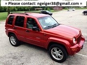 2002 Jeep Liberty Limited Pearl Red 3.7L V6 4WD